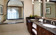 The Inn at St. John's Plymouth, MI - Presidential Suite Bathroom with Whirlpool Tub 2015-05
